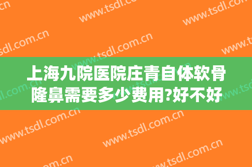 上海九院医院庄青自体软骨隆鼻需要多少费用?好不好?(上海9院做鼻子什么价格)