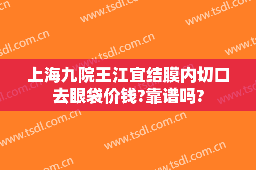 上海九院王江宜结膜内切口去眼袋价钱?靠谱吗?