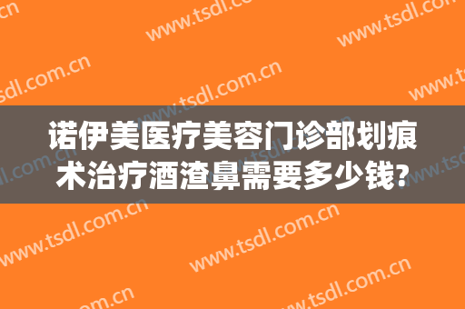 诺伊美医疗美容门诊部划痕术治疗酒渣鼻需要多少钱?怎么样?(酒糟鼻划痕术费用多少)