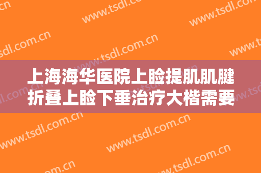 上海海华医院上睑提肌肌腱折叠上睑下垂治疗大楷需要多少钱?有哪些优势?