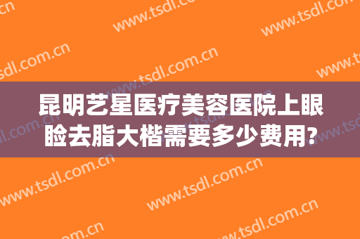 昆明艺星医疗美容医院上眼睑去脂大楷需要多少费用?怎么样?(昆明艺星美容整形医院)