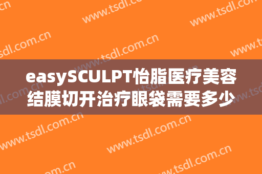 easySCULPT怡脂医疗美容结膜切开治疗眼袋需要多少钱?效果怎么样?