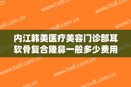 内江韩美医疗美容门诊部耳软骨复合隆鼻一般多少费用?贵不贵?(韩国耳软骨隆鼻多少钱)