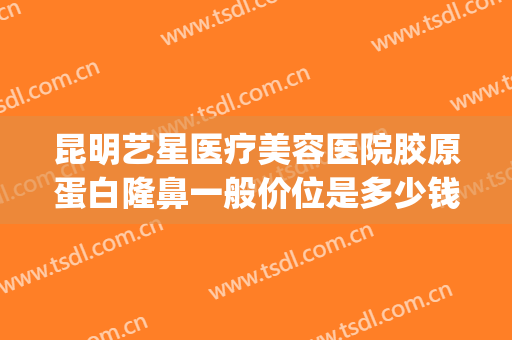 昆明艺星医疗美容医院胶原蛋白隆鼻一般价位是多少钱?效果怎么样?(昆明星艺美容整形医院地址)