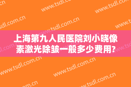 上海第九人民医院刘小晓像素激光除皱一般多少费用?效果怎么样?