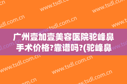 广州壹加壹美容医院驼峰鼻手术价格?靠谱吗?(驼峰鼻矫正手术一般价格)