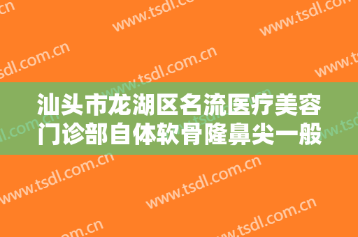 汕头市龙湖区名流医疗美容门诊部自体软骨隆鼻尖一般多少费用?好不好?