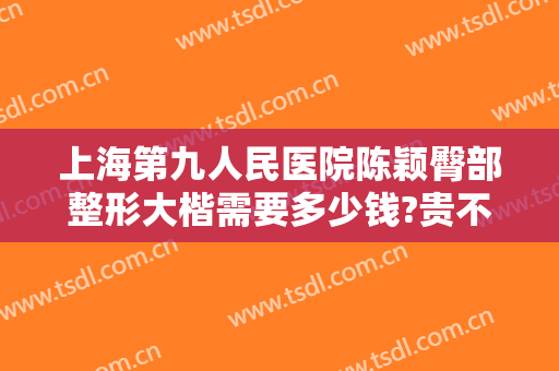 上海第九人民医院陈颖臀部整形大楷需要多少钱?贵不贵?