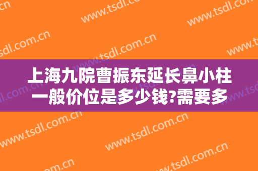上海九院曹振东延长鼻小柱一般价位是多少钱?需要多久恢复?