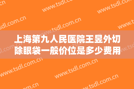 上海第九人民医院王昱外切除眼袋一般价位是多少费用?怎么样?(上海第九医院去眼袋好的医生)