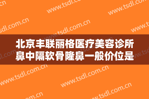 北京丰联丽格医疗美容诊所鼻中隔软骨隆鼻一般价位是多少费用?贵不贵?