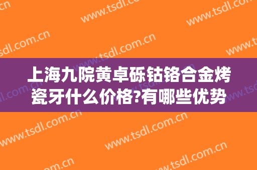 上海九院黄卓砾钴铬合金烤瓷牙什么价格?有哪些优势?(做金属烤瓷牙全瓷牙医院)