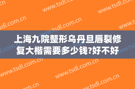 上海九院整形乌丹旦唇裂修复大楷需要多少钱?好不好?(上海九院嘴唇整形多少钱)