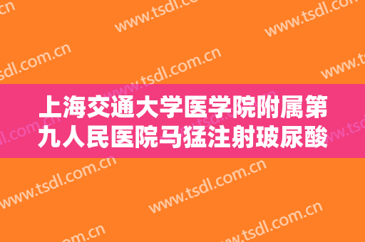 上海交通大学医学院附属第九人民医院马猛注射玻尿酸丰胸需要多少费用?靠谱吗?