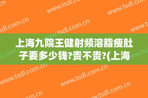 上海九院王健射频溶脂瘦肚子要多少钱?贵不贵?(上海九院抽脂多少钱)