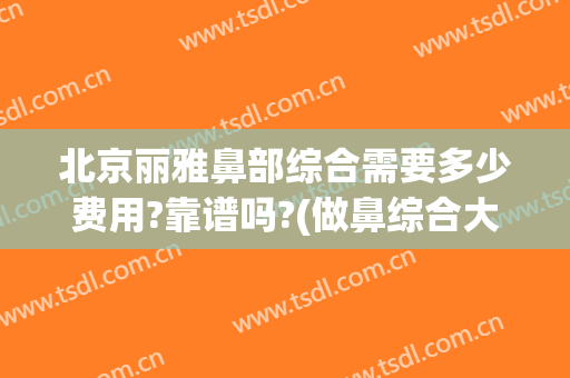 北京丽雅鼻部综合需要多少费用?靠谱吗?(做鼻综合大概费用)
