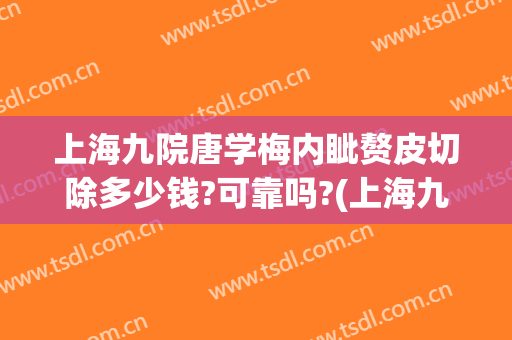上海九院唐学梅内眦赘皮切除多少钱?可靠吗?(上海九院内眦赘皮手术)