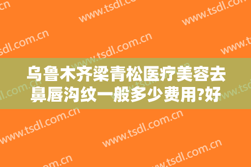 乌鲁木齐梁青松医疗美容去鼻唇沟纹一般多少费用?好不好?