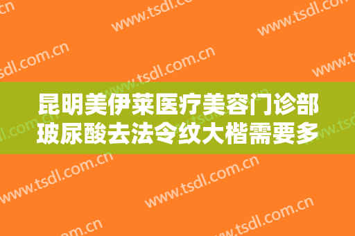 昆明美伊莱医疗美容门诊部玻尿酸去法令纹大楷需要多少费用?多长时间恢复?