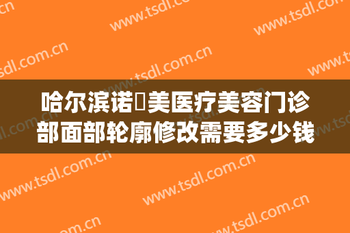 哈尔滨诺嬄美医疗美容门诊部面部轮廓修改需要多少钱?效果怎么样?(哈尔滨斯美诺整形评价)