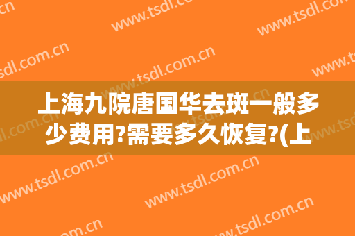 上海九院唐国华去斑一般多少费用?需要多久恢复?(上海九院脸上去斑需要多少费用)