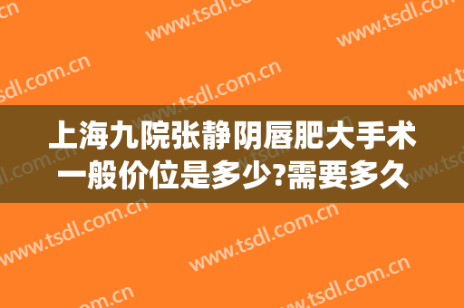 上海九院张静阴唇肥大手术一般价位是多少?需要多久恢复?(上海九院张静怎么样)
