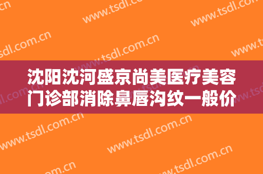 沈阳沈河盛京尚美医疗美容门诊部消除鼻唇沟纹一般价位是多少钱?怎么样?