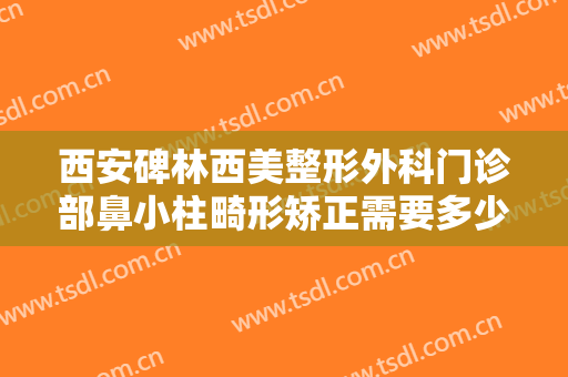 西安碑林西美整形外科门诊部鼻小柱畸形矫正需要多少钱?有哪些优势?