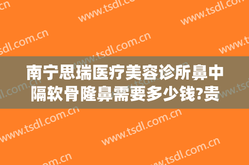 南宁思瑞医疗美容诊所鼻中隔软骨隆鼻需要多少钱?贵不贵?(南宁整形隆鼻要多少钱)