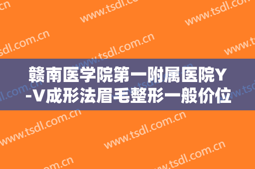 赣南医学院第一附属医院Y-V成形法眉毛整形一般价位是多少费用?有哪些优势?