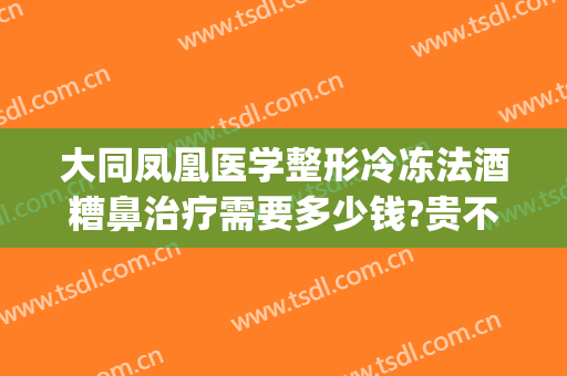 大同凤凰医学整形冷冻法酒糟鼻治疗需要多少钱?贵不贵?(冷冻治疗酒糟鼻好使吗)