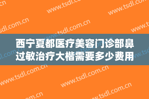 西宁夏都医疗美容门诊部鼻过敏治疗大楷需要多少费用?怎么样?(西宁过敏性鼻炎哪个医院看的好)