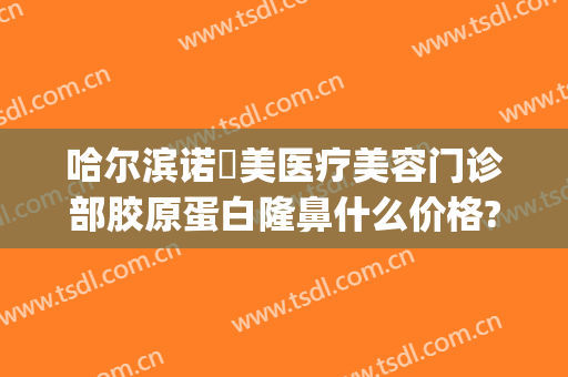 哈尔滨诺嬄美医疗美容门诊部胶原蛋白隆鼻什么价格?多长时间恢复?(哈尔滨人美国际诺美整形怎么样?)