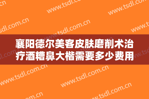 襄阳德尔美客皮肤磨削术治疗酒糟鼻大楷需要多少费用?需要多久恢复?