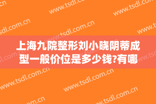 上海九院整形刘小晓阴蒂成型一般价位是多少钱?有哪些优势?(上海九院私处整形刘阳)