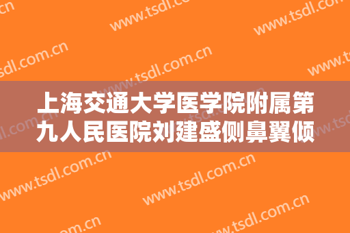 上海交通大学医学院附属第九人民医院刘建盛侧鼻翼倾斜矫正一般价位是多少费用?好不好?