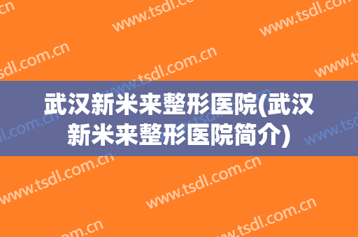 武汉新米来整形医院(武汉新米来整形医院简介)