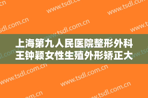 上海第九人民医院整形外科王钟颖女性生殖外形矫正大楷需要多少费用?多长时间恢复?
