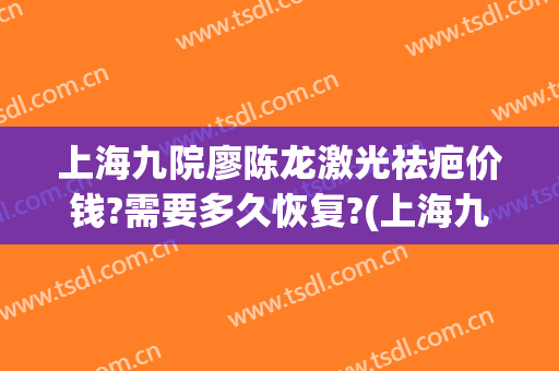 上海九院廖陈龙激光祛疤价钱?需要多久恢复?(上海九院激光祛疤价格表)