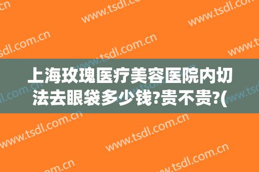 上海玫瑰医疗美容医院内切法去眼袋多少钱?贵不贵?(眼袋手术外切多少钱)