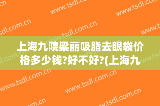 上海九院梁丽吸脂去眼袋价格多少钱?好不好?(上海九院割眼袋多少钱?)