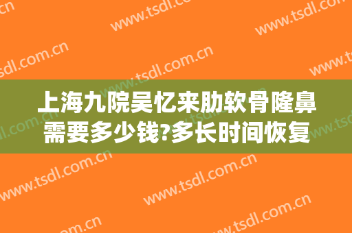 上海九院吴忆来肋软骨隆鼻需要多少钱?多长时间恢复?(上海九院隆鼻手术价格)