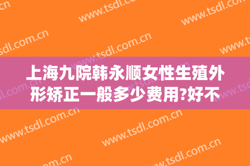 上海九院韩永顺女性生殖外形矫正一般多少费用?好不好?(上海九院做正畸多少钱)