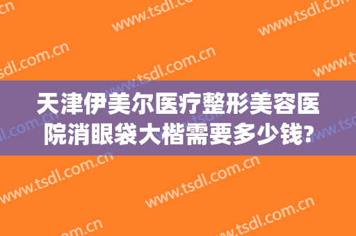 天津伊美尔医疗整形美容医院消眼袋大楷需要多少钱?靠谱吗?(天津伊美尔做双眼皮哪个医生好)