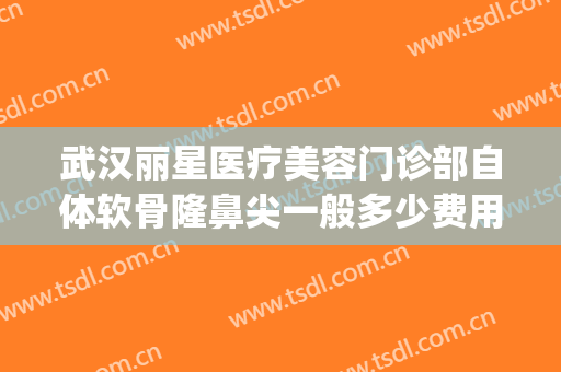 武汉丽星医疗美容门诊部自体软骨隆鼻尖一般多少费用?好不好?(武汉假体隆鼻的费用)