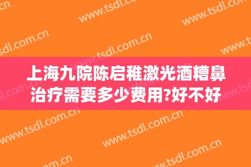 上海九院陈启稚激光酒糟鼻治疗需要多少费用?好不好?(用激光治疗酒糟鼻一般要几次才能痊愈)