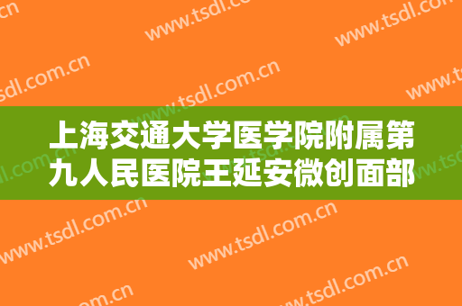 上海交通大学医学院附属第九人民医院王延安微创面部提升需要多少费用?贵不贵?