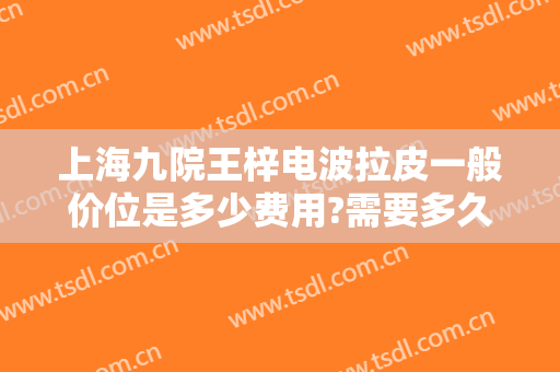 上海九院王梓电波拉皮一般价位是多少费用?需要多久恢复?