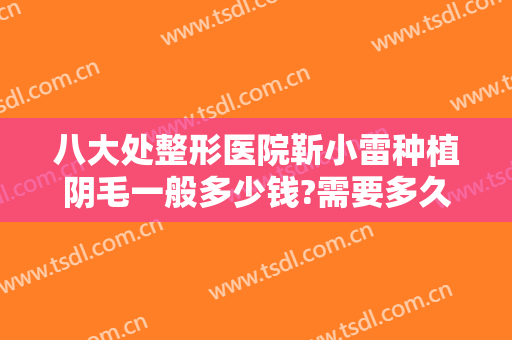 八大处整形医院靳小雷种植阴毛一般多少钱?需要多久恢复?