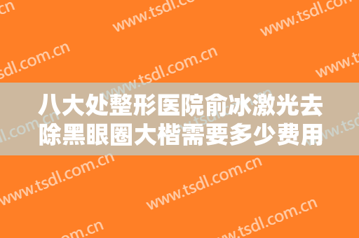 八大处整形医院俞冰激光去除黑眼圈大楷需要多少费用?靠谱吗?